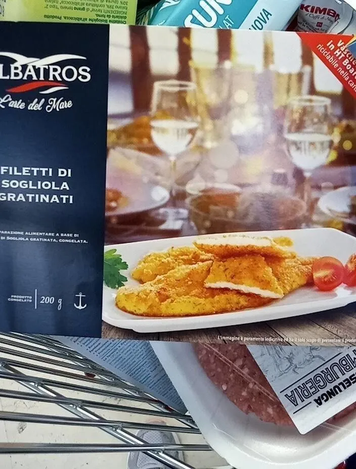 Filetti di sogliola gratinati