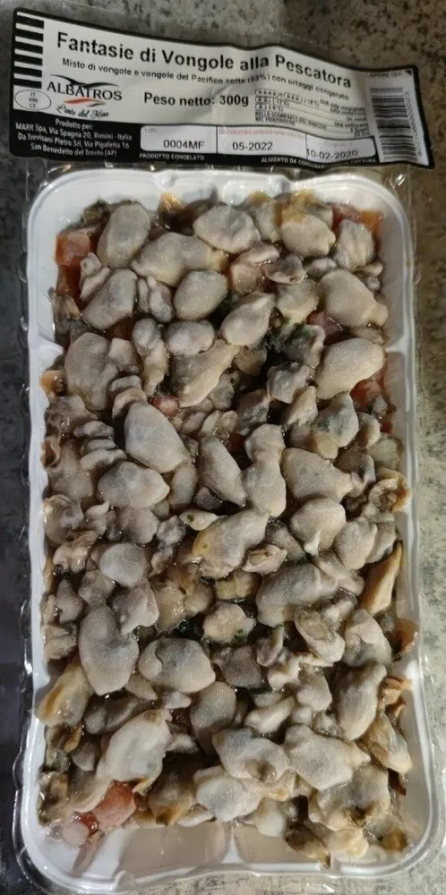 Fantasia di vongole alla pescatora