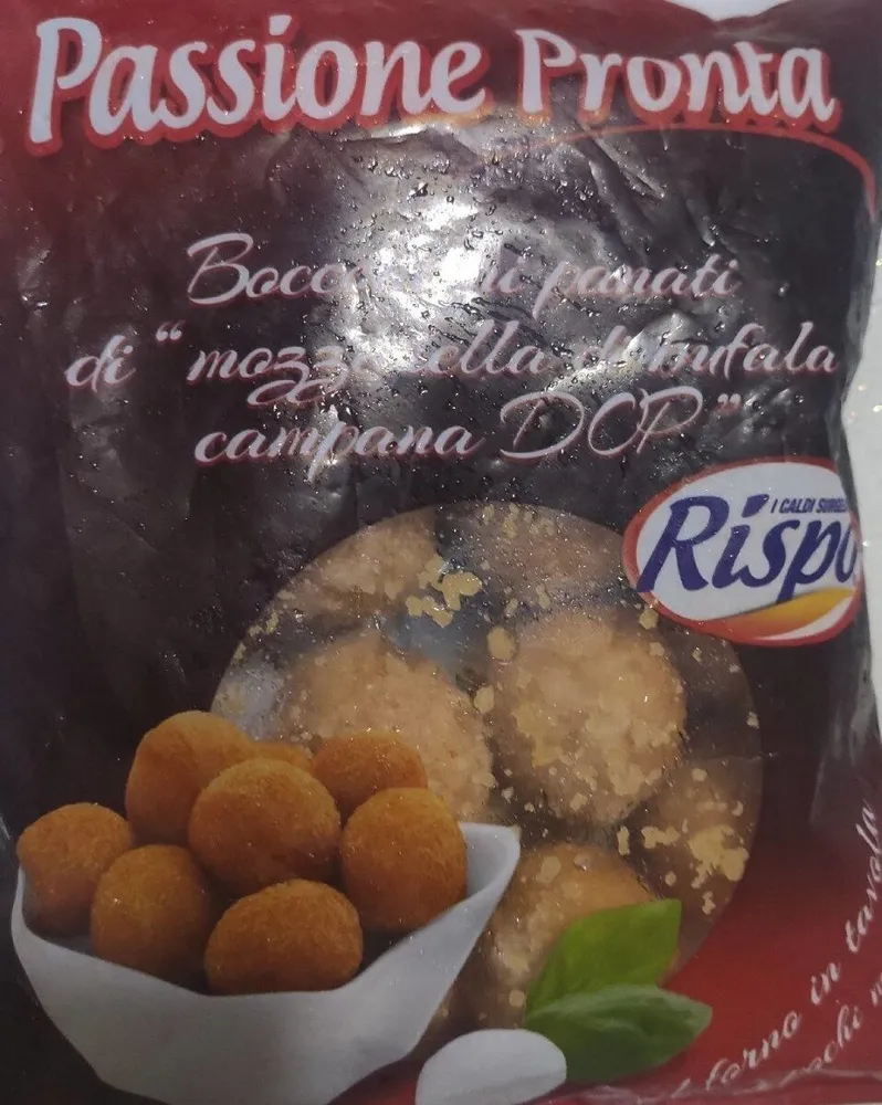 Bocconcini panati di "mozzarella di bufala campana DOP"