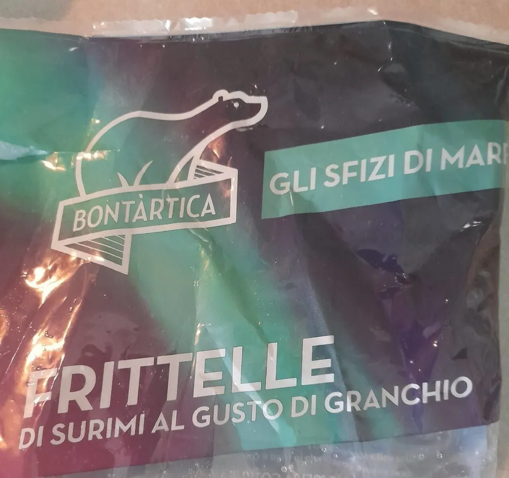 Frittelle di surimi al gusto di granchio