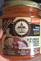 sauce tomate et cèpes