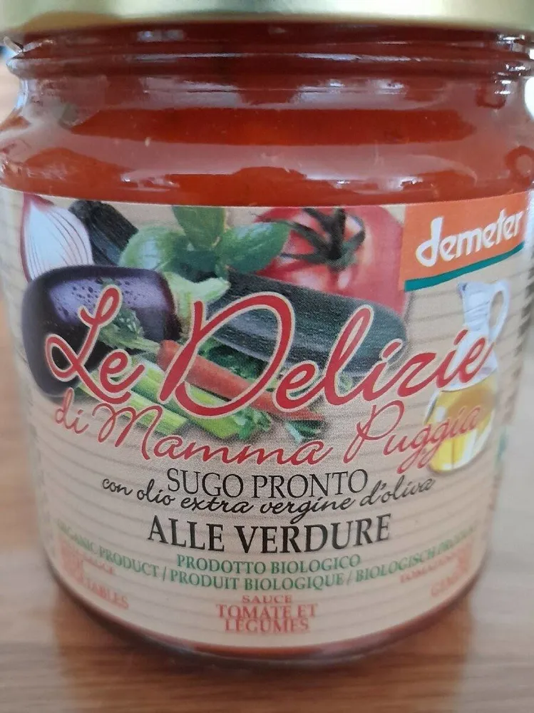 Sauce tomate et légumes