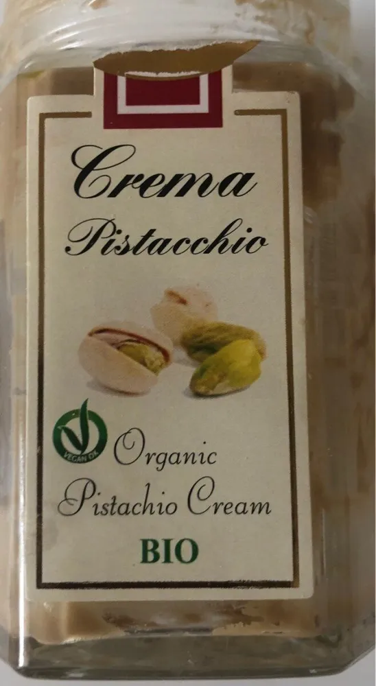 Crema Di Pistacchio Biologico