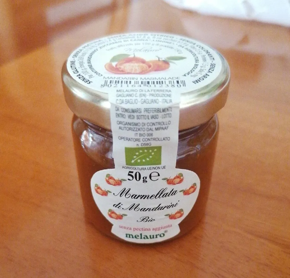 Marmellata di mandarini bio