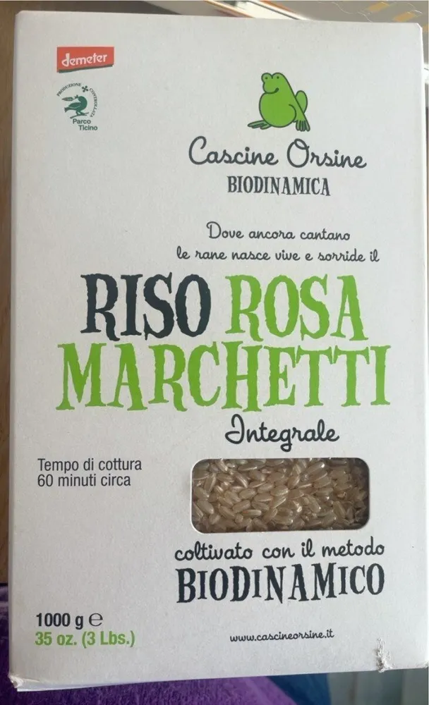 Riso integrale Rosa Marchetti