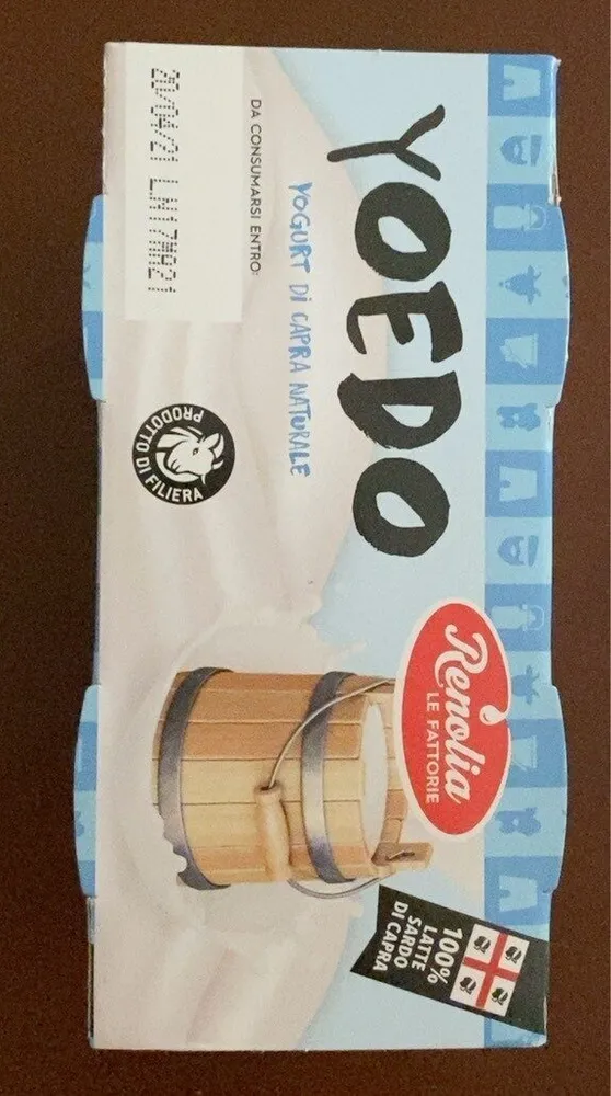 Yoedo yogurt di capra naturale