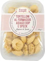 Tortelloni al formaggio asiago dop e speck