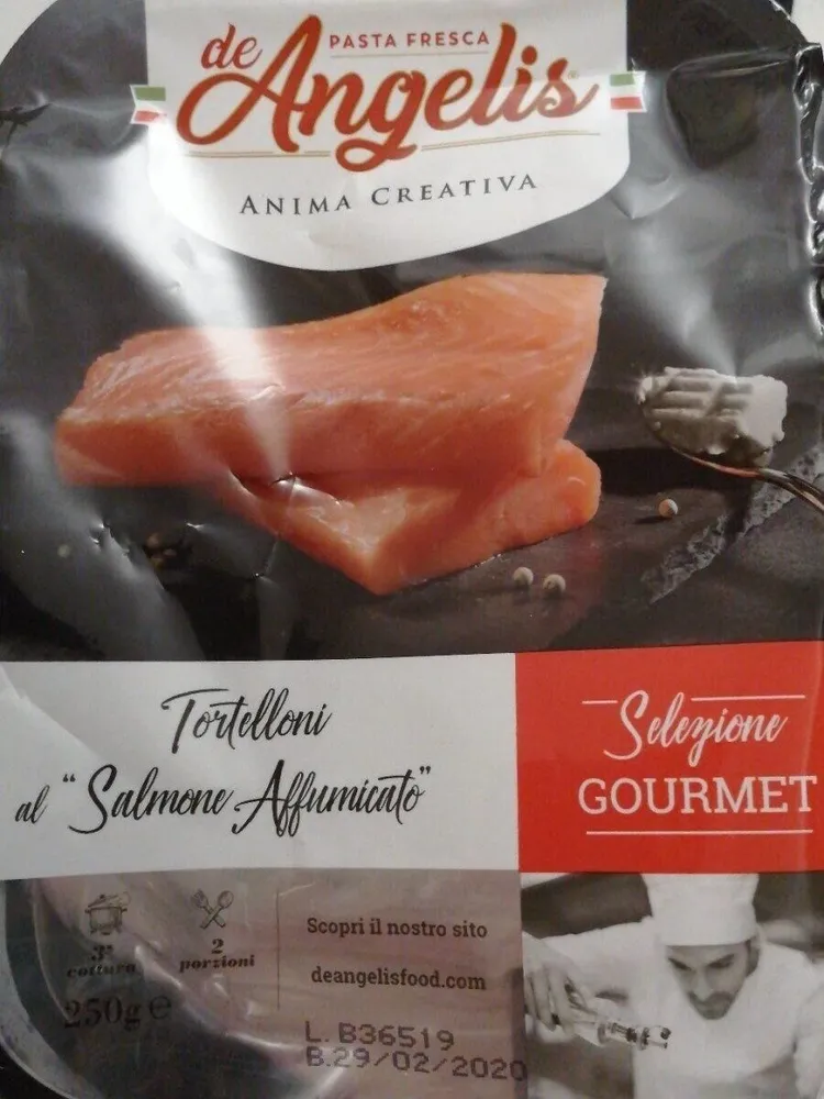Tortelloni al salmone affumicato