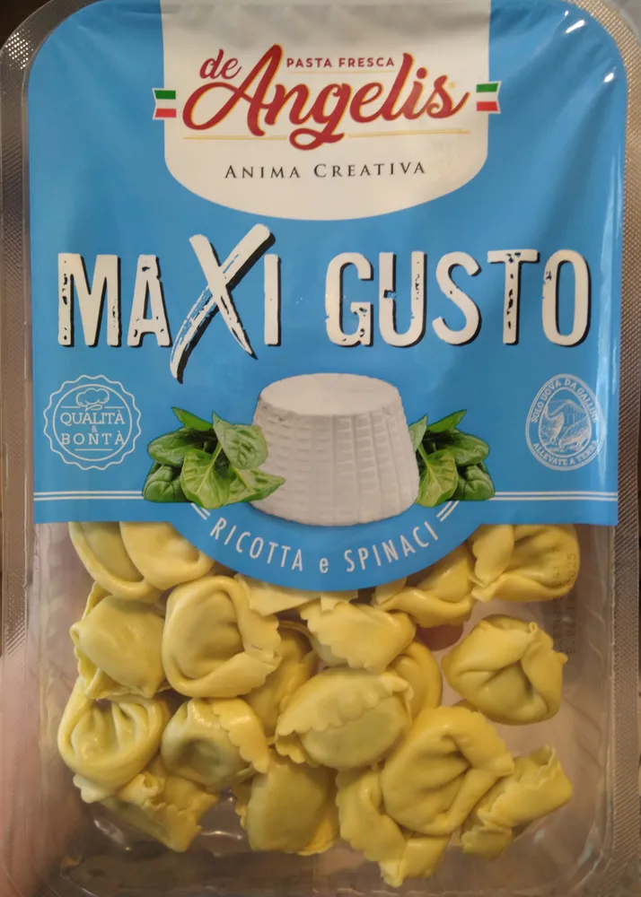 Tortelloni alla ricotta e spinaci