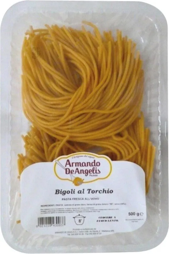 Bigoli all'uovo