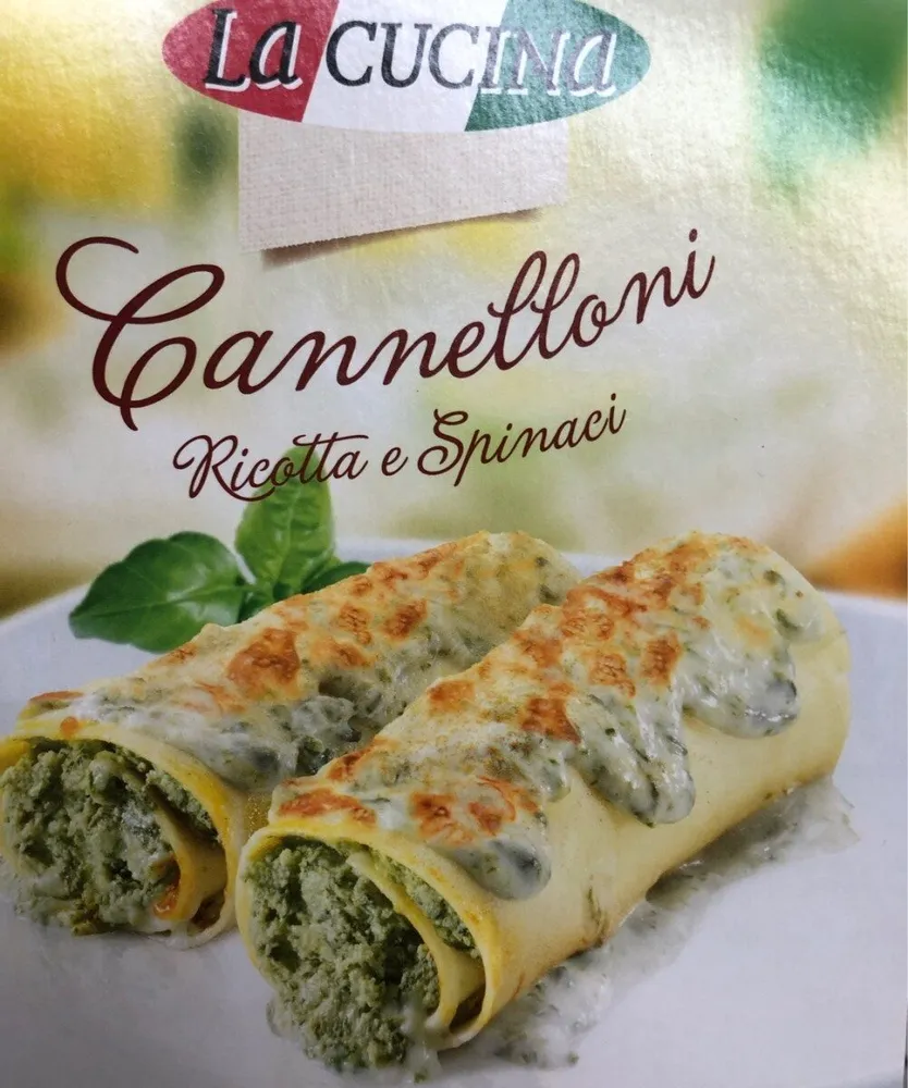 Cannelloni Ricotta und Spinat