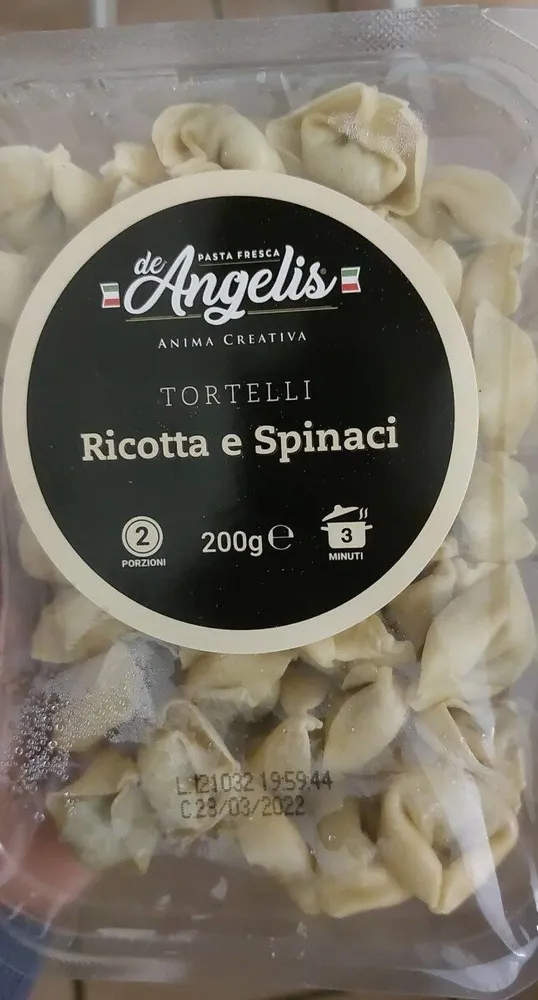 Tortelli Ricotta e Spinaci