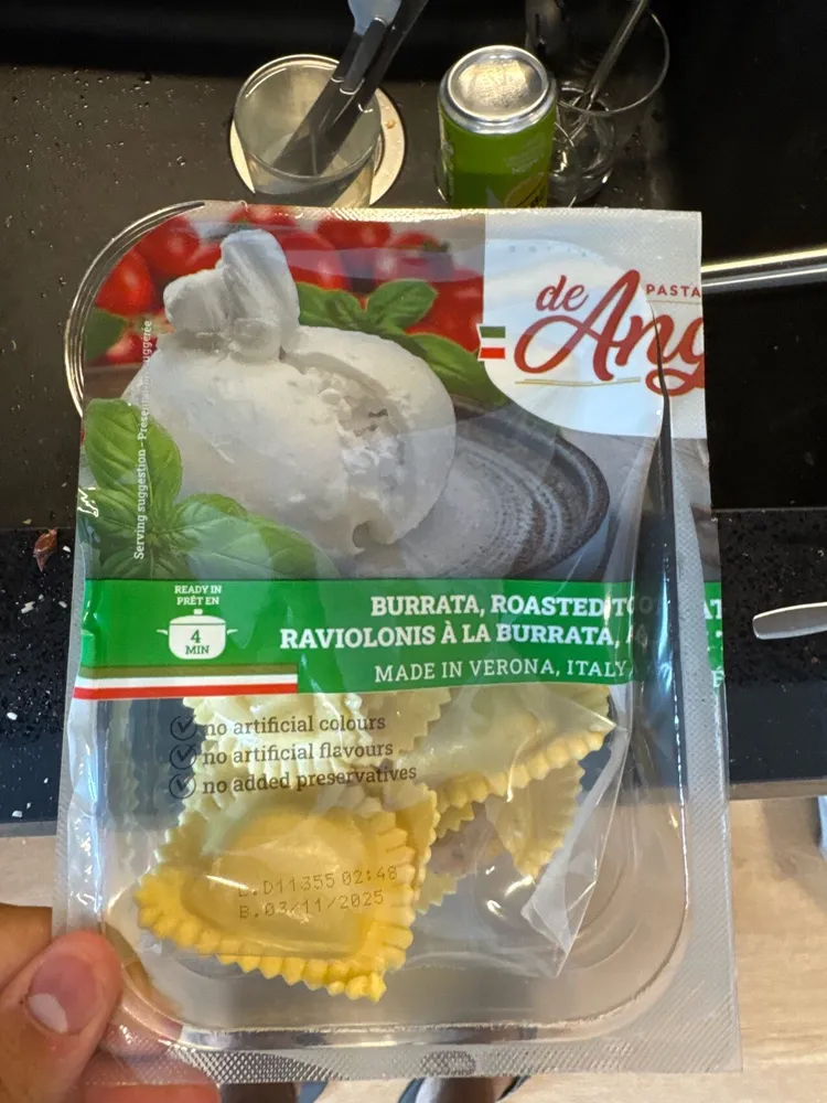 Burrata Ravioli