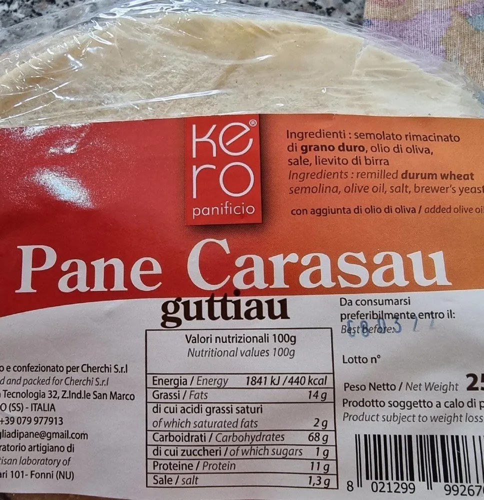 Pane carasau guttiau