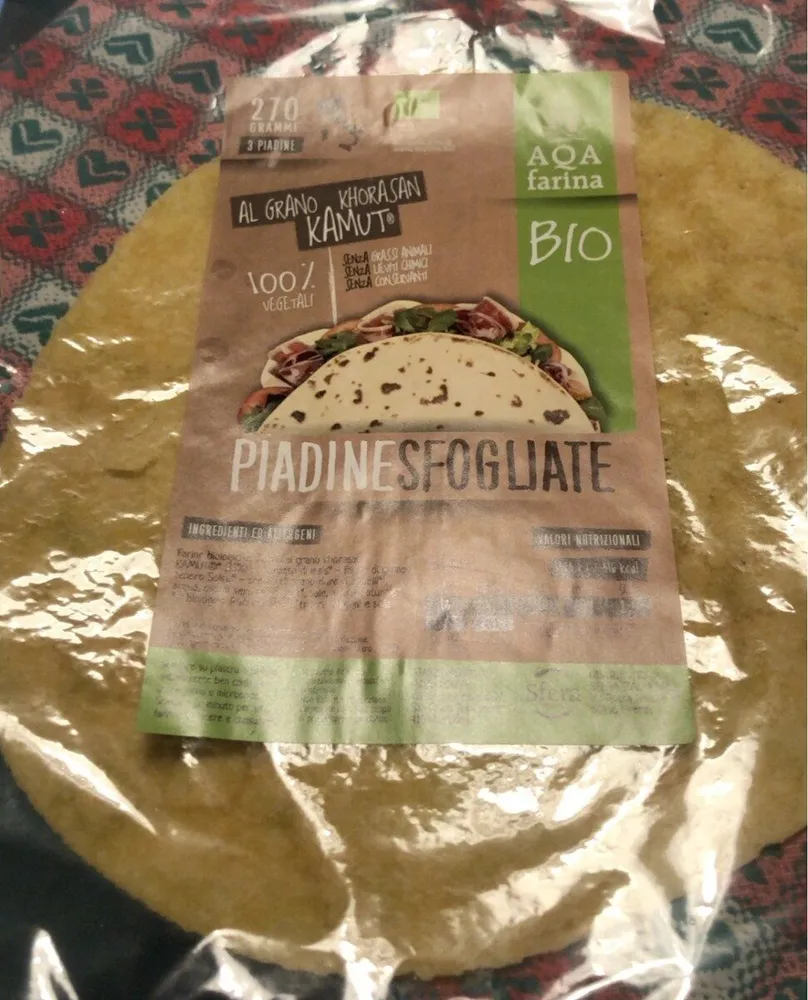 piadine sfogliate