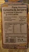 Pane azzimo curcuma e zenzero