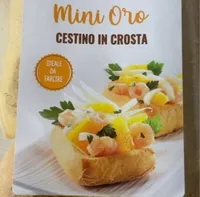 Mini oro cestino in crosta