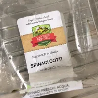 Spinaci cotti