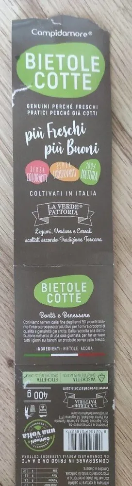 Bietole cotte