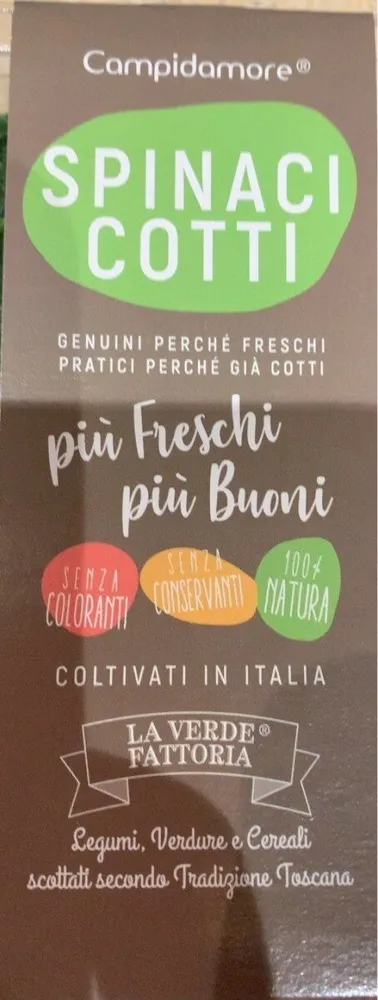 Spinaci cotti