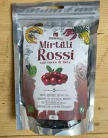 Mirtilli rossi con succo di mela