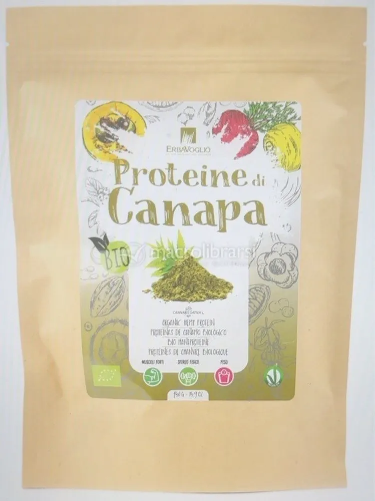 Proteine di canapa bio