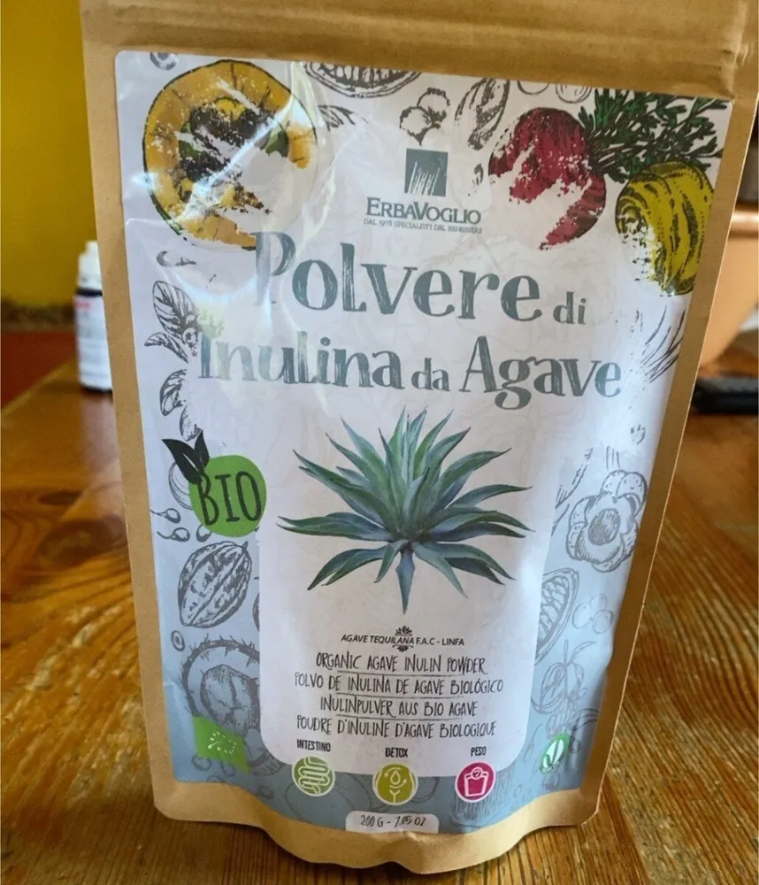 Polvere di inulina da agave