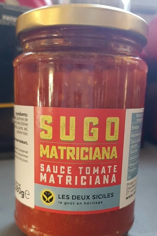 Sauce tomate matriciana
