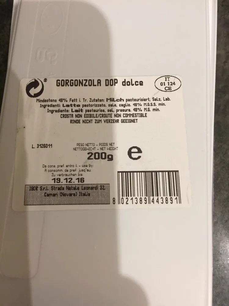 Igor Gorgonzola Dolce