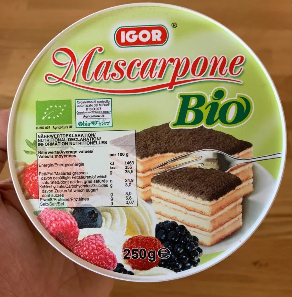 Mascarpone bio