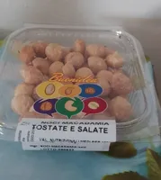 Noci di macadamia tostate e salate