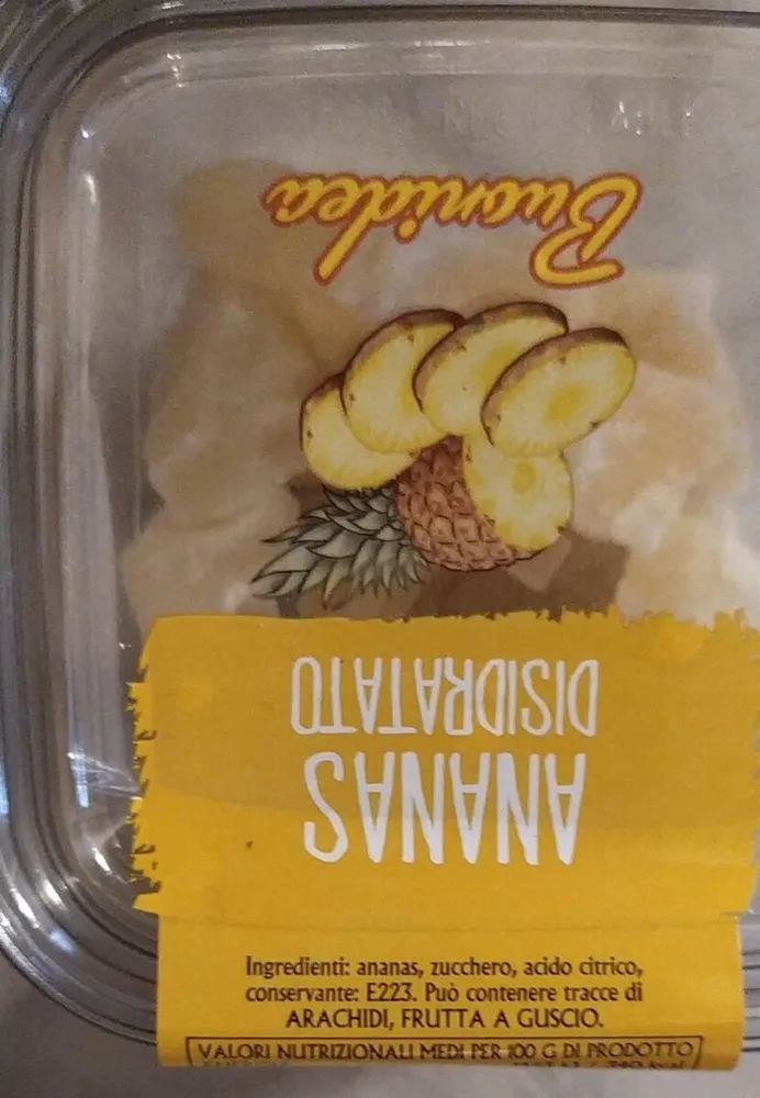 ANANAS DISIDRATATO