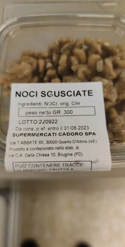 Noci sgusciate