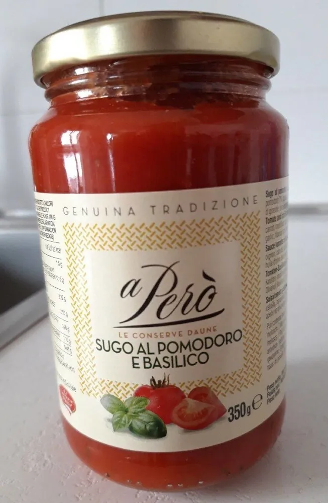 Sugo al pomodoro e basilico