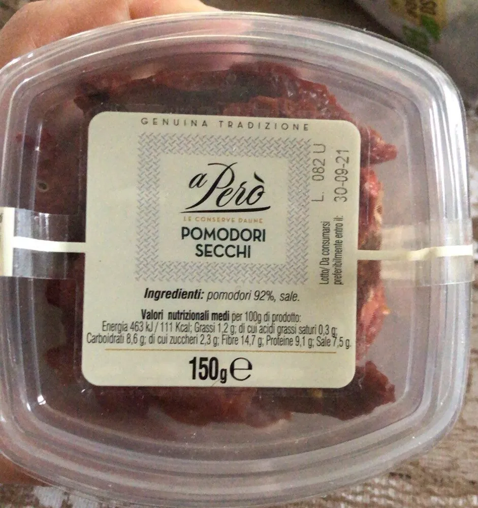 Pomodori secchi