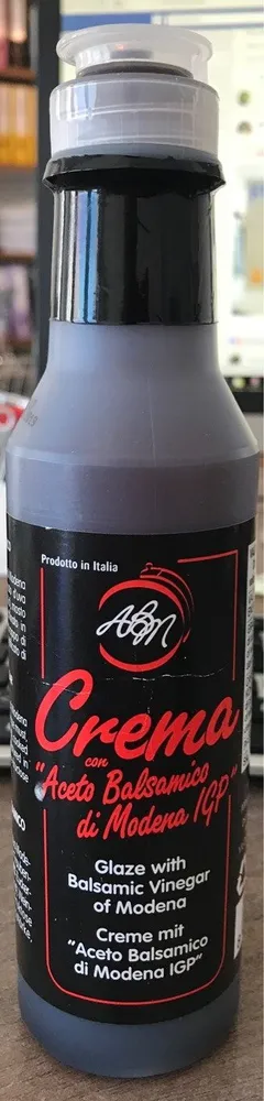 Crema con aceto balsamico