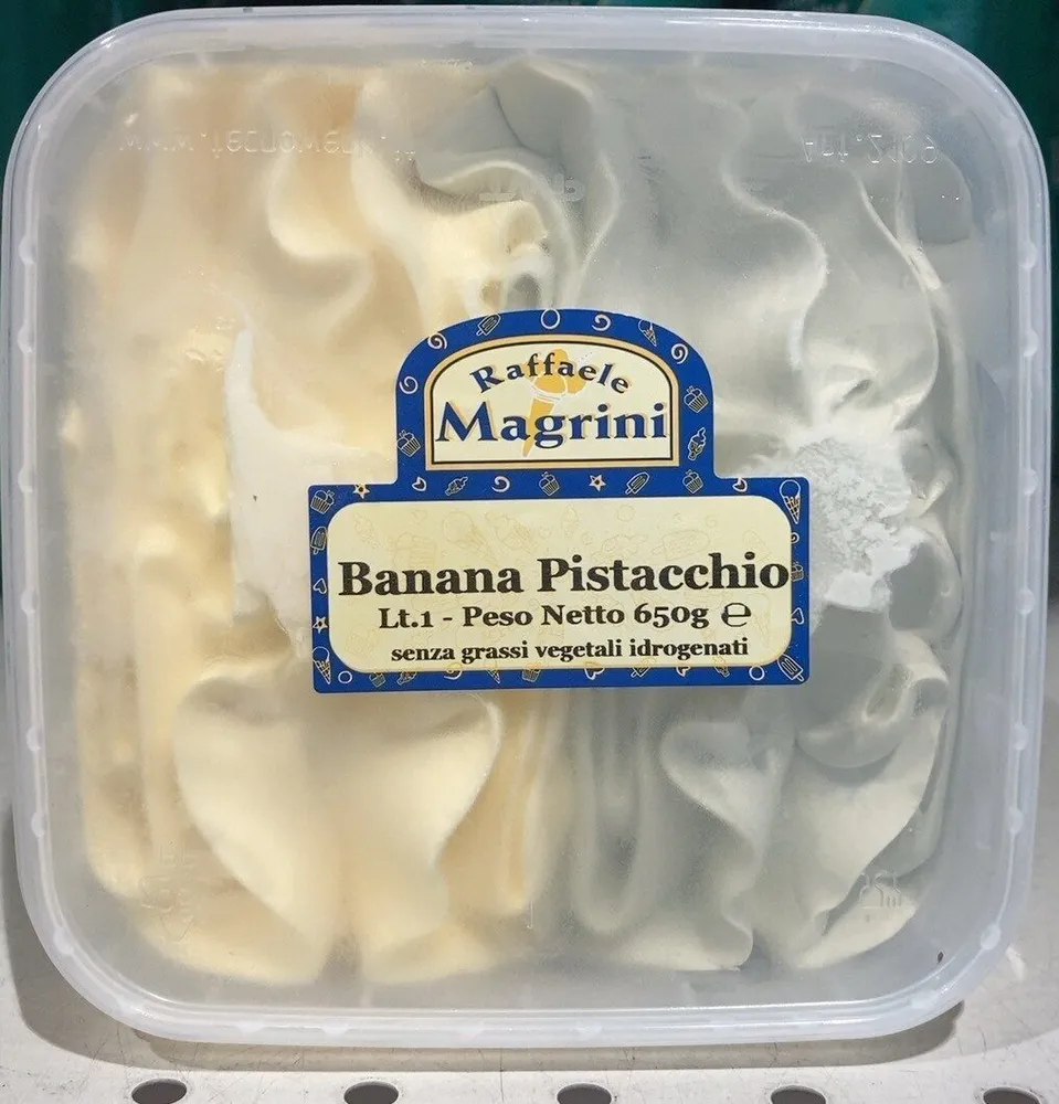 Gelato Banana e Pistacchio