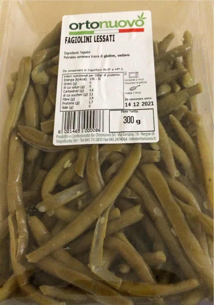 Fagiolini lessati