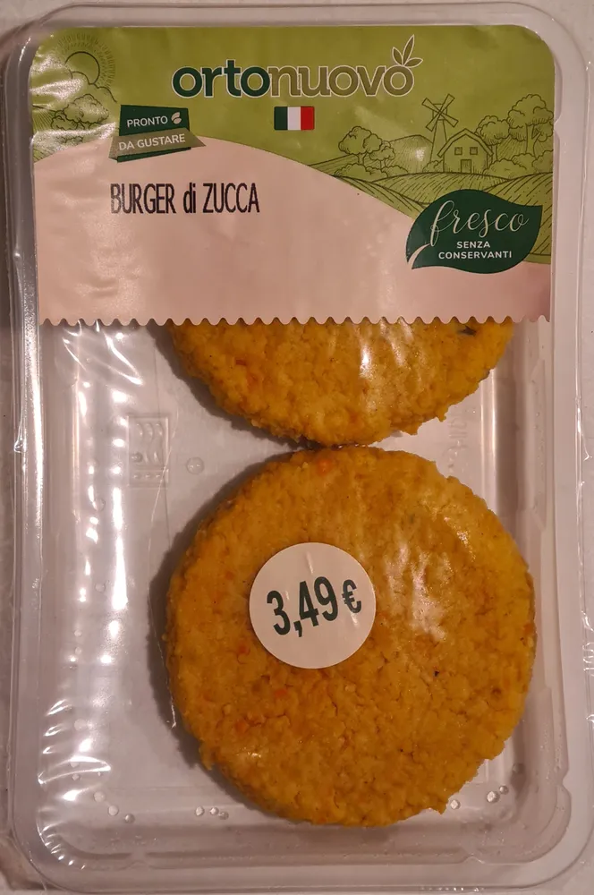 Burger di zucca