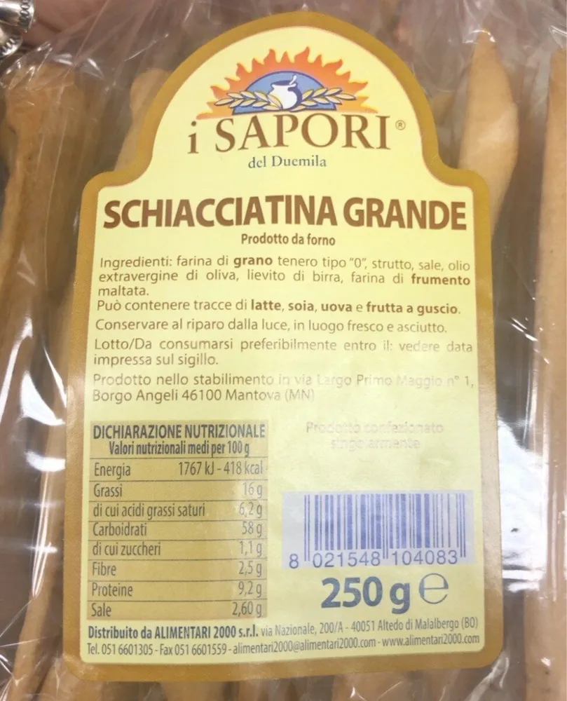 Schiacciatina grande