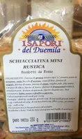 Schiacciatina mini rustica