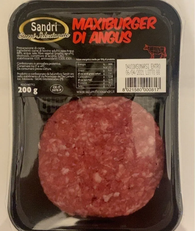 Maxiburger di Angus