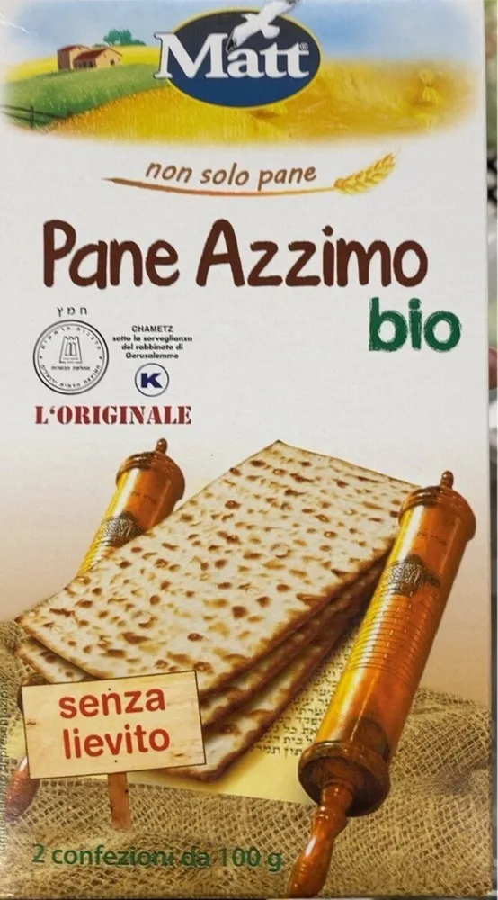 Pane azzimo bio