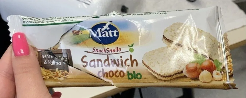 Sandwich choco bio