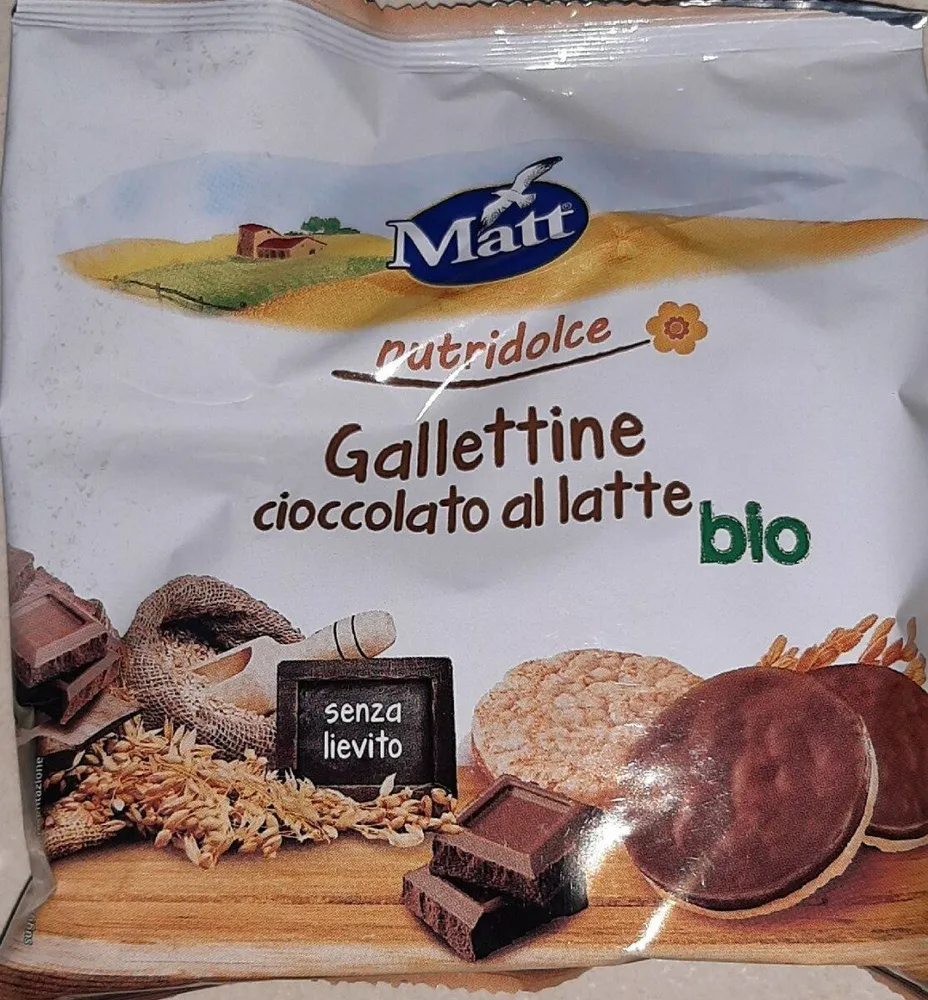 Gallettine cioccolato al latte