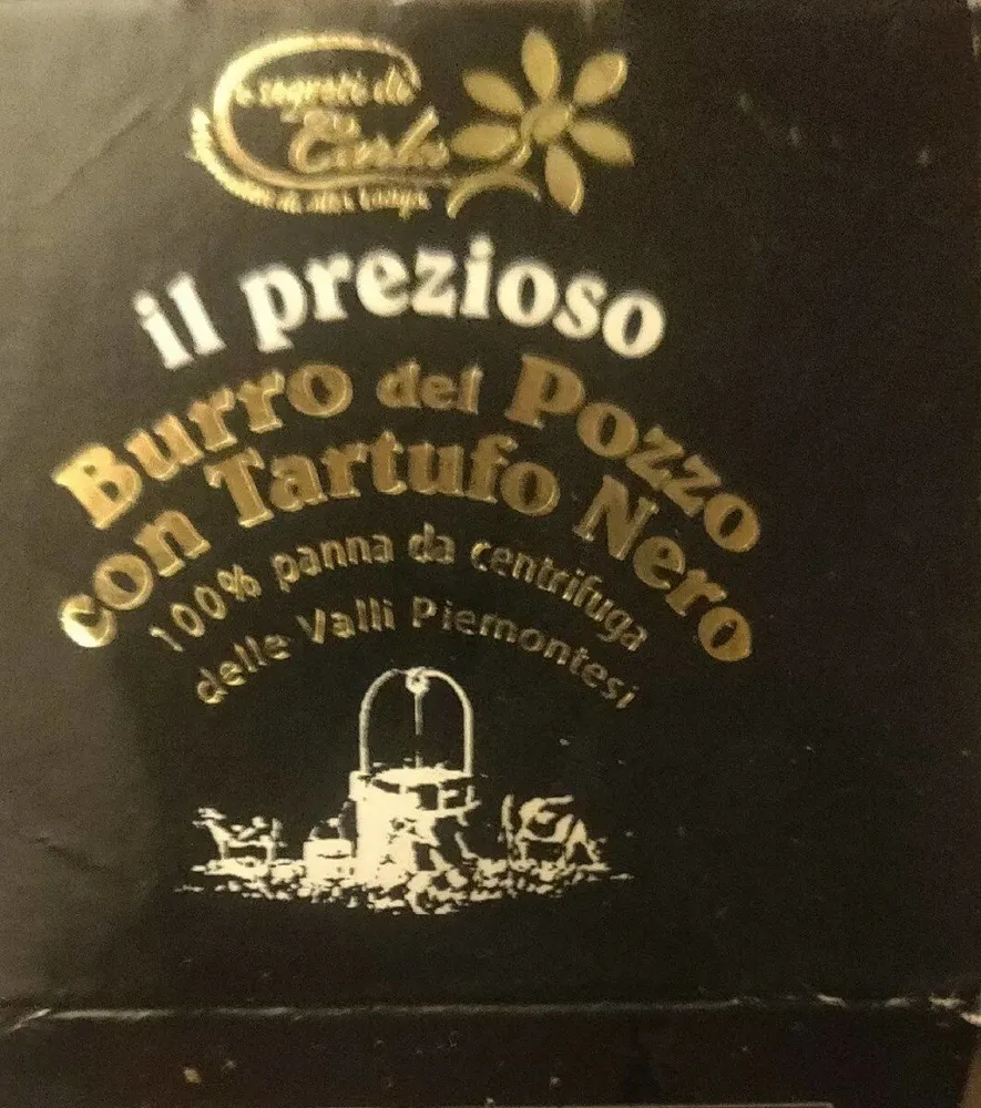 Burro con tartufo