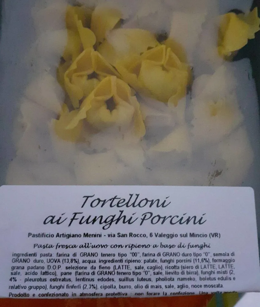 Tortellini ai funghi porcini