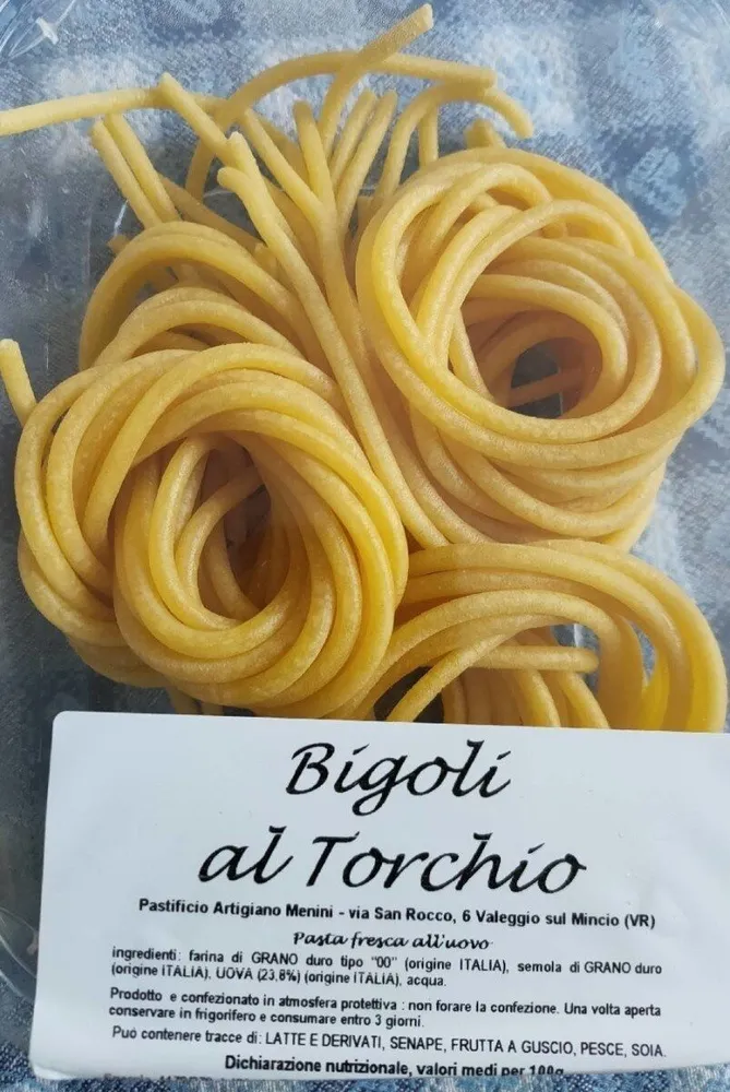 Bigoli al torchio
