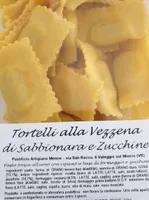 Tortelli Vezzena e zucchine