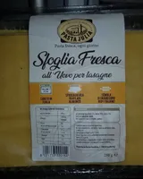 Sfoglia fresca all nova per lasagne
